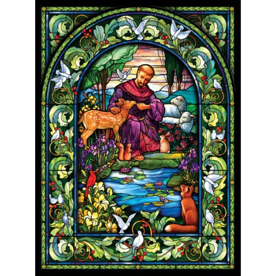 SunsOut Randy Wollenmann - St. Francis 1000 Teile Puzzle Sunsout-18167