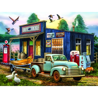 SunsOut The Early Bird Catches the Fish 1000 Teile Puzzle Sunsout-28977