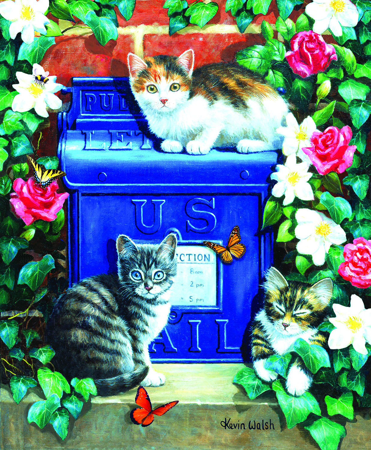 SunsOut Mail Box Kittens 1000 Teile Puzzle Sunsout-13801