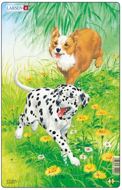 Vorschaubild von Rahmenpuzzle - Hunde Vorschaubild von Rahmenpuzzle - Hunde