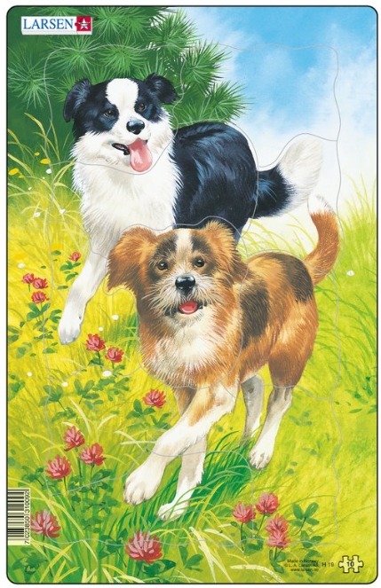 Vorschaubild von Rahmenpuzzle - Hunde Vorschaubild von Rahmenpuzzle - Hunde