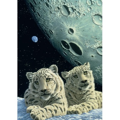 Grafika Schim Schimmel - Lair of the Snow Leopard 1000 Teile Puzzle Grafika-T-00422