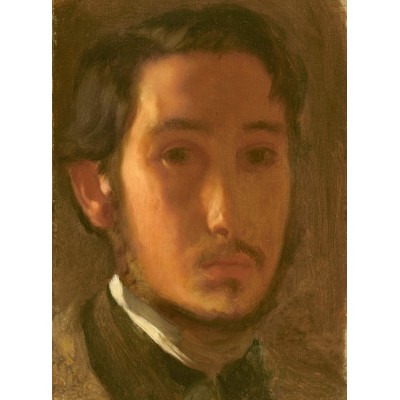 Grafika Edgar Degas: Self-Portrait with White Collar, 1857 2000 Teile Puzzle Grafika-F-30484