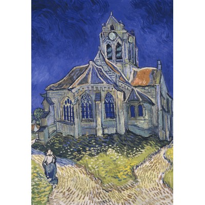 Grafika Van Gogh - The Church in Auvers-sur-Oise, 1890 1000 Teile Puzzle Grafika-F-32764