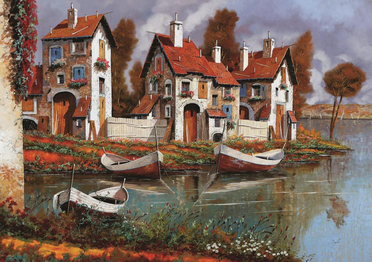 Art Puzzle Case a Cerchio, Italien 1000 Teile Puzzle Art-Puzzle-4232 Art Puzzle Case a Cerchio, Italien 1000 Teile Puzzle Art-Puzzle-4232
