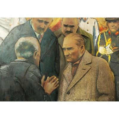 Art Puzzle Atatürk and Earthquake 1000 Teile Puzzle Art-Puzzle-4589