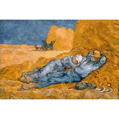 Grafika Kids Van Gogh Vincent: La Sieste (d'après Millet), 1890 12 Teile Puzzle Grafika-F-30829