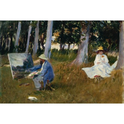 Grafika Kids Claude Monet by John Singer Sargent, 1885 12 Teile Puzzle Grafika-F-30862