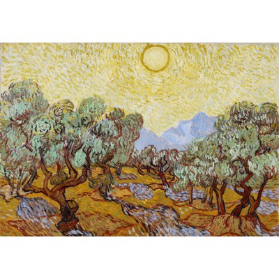 Grafika Kids Vincent van Gogh: Olivenbäume, 1889 12 Teile Puzzle Grafika-F-30912