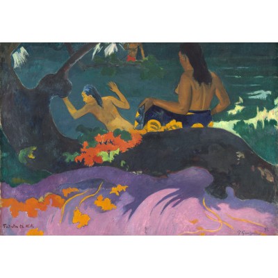 Grafika Kids Paul Gauguin: Fatata te Miti (By the Sea), 1892 12 Teile Puzzle Grafika-F-31175