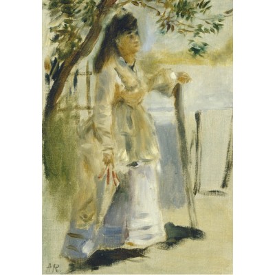 Grafika Kids Auguste Renoir: Woman by a Fence, 1866 12 Teile Puzzle Grafika-F-31186