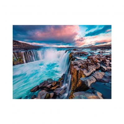 Dino Selfoss Wasserfall 2000 Teile Puzzle Dino-56130