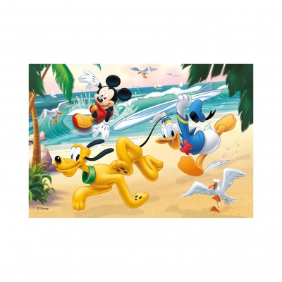 Dino 2 Puzzles - Mickey 77 Teile Puzzle Dino-38612