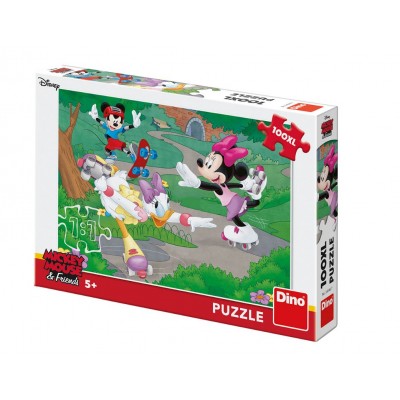 Dino XXL Teile - Minnie 100 Teile Puzzle Dino-34346