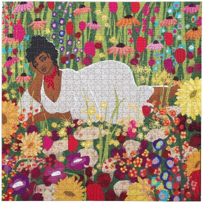 eeBoo WOMAN IN FLOWERS 1000 Teile Puzzle eeBoo-51155