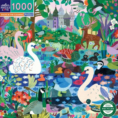 eeBoo Ducks In The Clearing 1000 Teile Puzzle Eeboo-51589