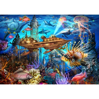 Bluebird Puzzle Aqua City 1000 Teile Puzzle Bluebird-Puzzle-F-90172