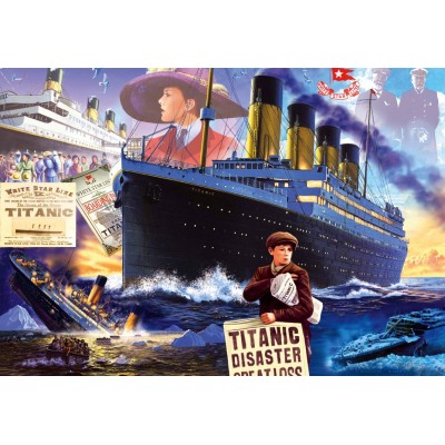 Bluebird Puzzle Titanic 1000 Teile Puzzle Bluebird-Puzzle-F-90664