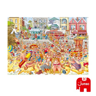 Jumbo WASGIJ RETRO ORIGINAL 8 - Flutwelle 1000 Teile Puzzle JUMBO-01850