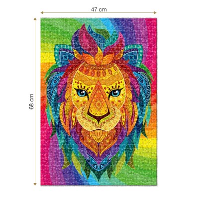 Roovi Abstract Lion 1000 Teile Puzzle Roovi-79725