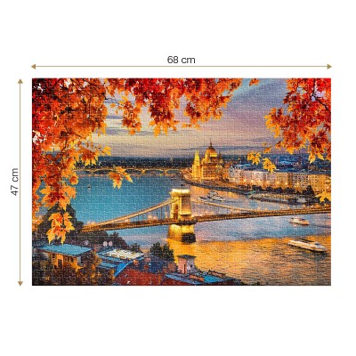 Roovi Budapest, Hungary 1000 Teile Puzzle Roovi-79961