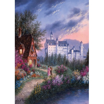 Alipson Puzzle Bayerisches Schloss 500 Teile Puzzle Alipson-Puzzle-50006