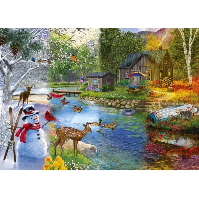 Image of Alipson Puzzle Season Transitions 1000 Teile Puzzle Alipson-Puzzle-50028