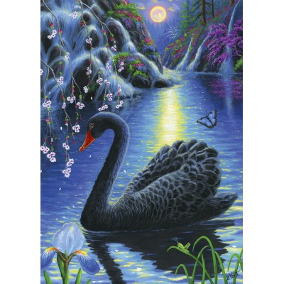 Image of Alipson Puzzle Spring Moonlight 1000 Teile Puzzle Alipson-Puzzle-50029
