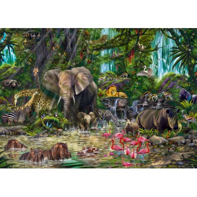 Image of Alipson Puzzle Great Africa 1500 Teile Puzzle Alipson-Puzzle-50042