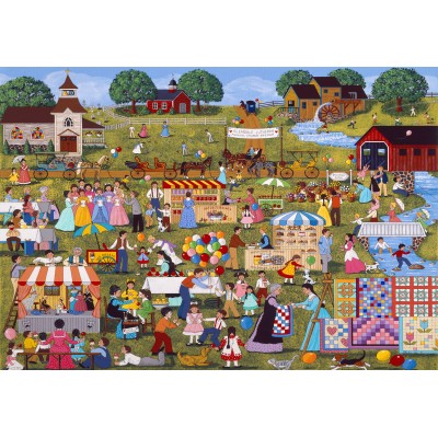 Image of Alipson Puzzle Annual Church Bazaar 1000 Teile Puzzle Alipson-Puzzle-50089