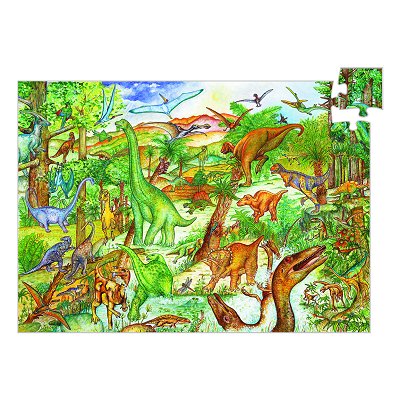 Djeco Dinosaurier 100 Teile Puzzle Djeco-07424