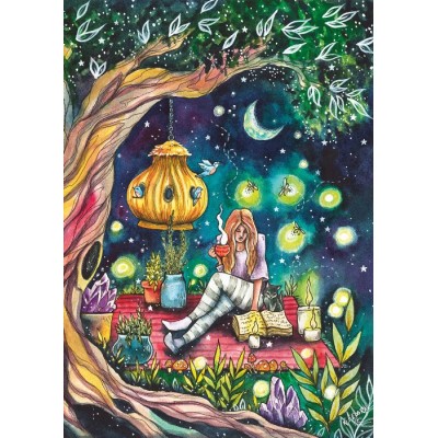 Magnolia Boho-Vibrationen 1000 Teile Puzzle Magnolia-1101