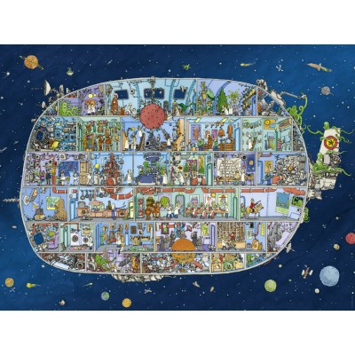 Heye Mattias Adolfsson - Spaceship 1500 Teile Puzzle Heye-29841