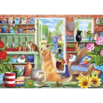 Gibsons The Potting Bench 1000 Teile Puzzle Gibsons-G6333