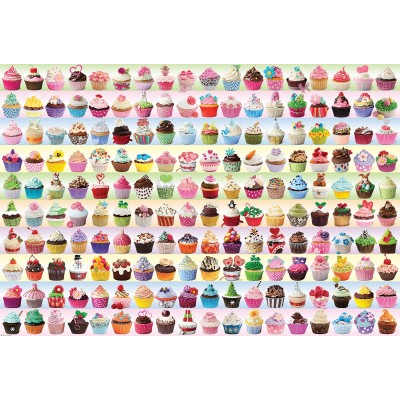 Eurographics Cupcakes Kollektion 2000 Teile Puzzle Eurographics-8220-0629