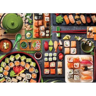 Eurographics Sushi Table 1000 Teile Puzzle Eurographics-6000-5618