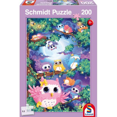 Schmidt Spiele Im Eulenwald 200 Teile Puzzle Schmidt-Spiele-56131