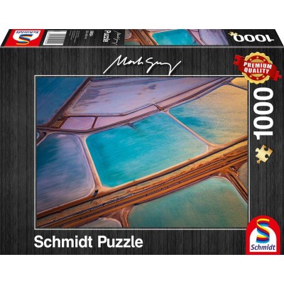 Schmidt Spiele Mark Gray - Pastelle 1000 Teile Puzzle Schmidt-Spiele-59924