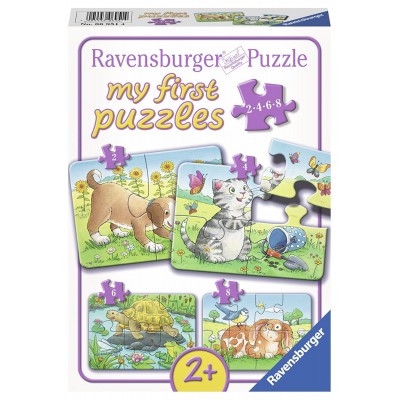 Ravensburger 4 Puzzles - Niedliche Haustiere 2 Teile Puzzle Ravensburger-06951
