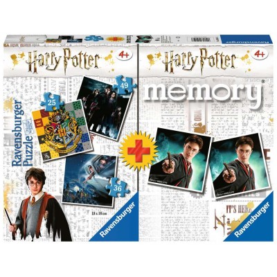 Ravensburger 3 Puzzles + Memory - Harry Potter 25 Teile Puzzle Ravensburger-05054
