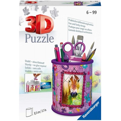 Image of 3D-Puzzle Utensilo Pferde, 54 Teile