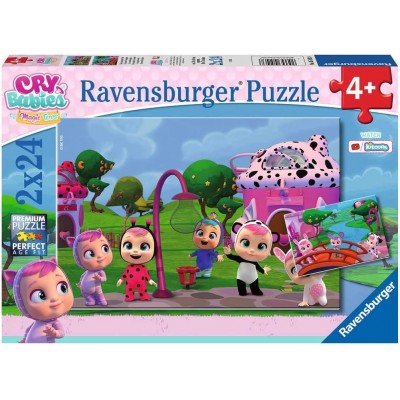 Ravensburger 2 Puzzles - Cry Babies 24 Teile Puzzle Ravensburger-05103