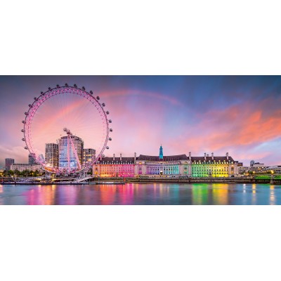 Image of Ravensburger Kunterbuntes London 2000 Teile Puzzle Ravensburger-00805