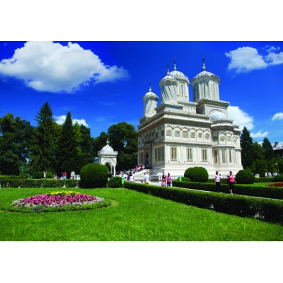 DToys Curtea de Arges Monastery - Rumänien 1000 Teile Puzzle Dtoys-74782