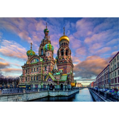 DToys Church of the Savior on Blood - Sankt Petersburg 1000 Teile Puzzle Dtoys-77776