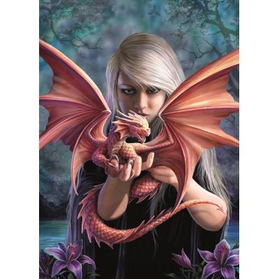 Clementoni Anne Stokes - Dragonkin 1000 Teile Puzzle Clementoni-39640