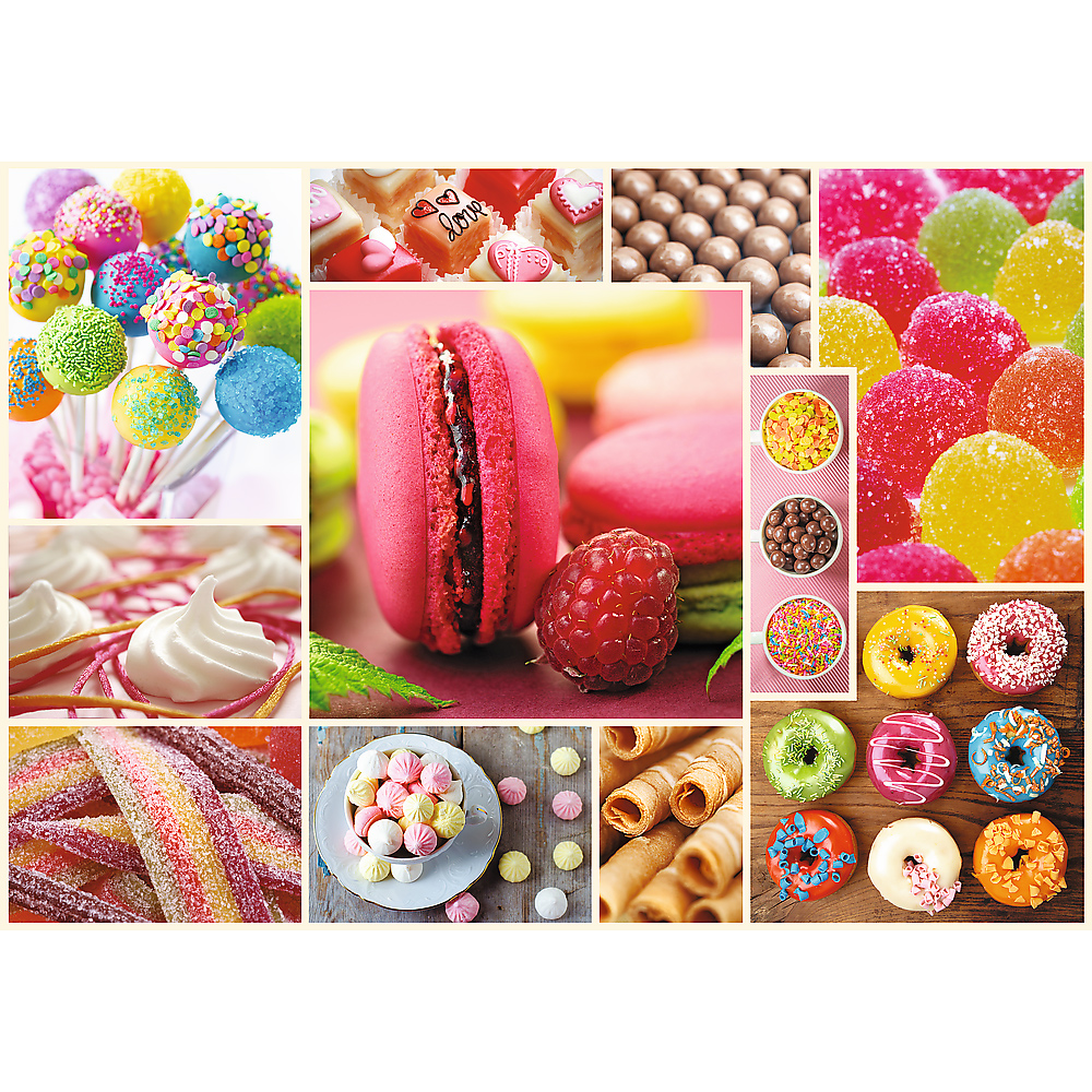 Trefl Candy Collage 1000 Teile Puzzle Trefl-10469