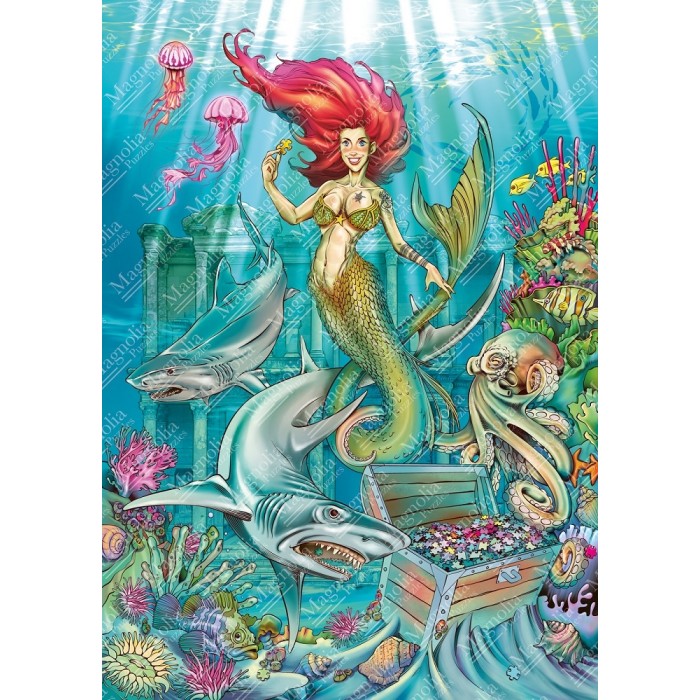 The Puzzler Mermaid