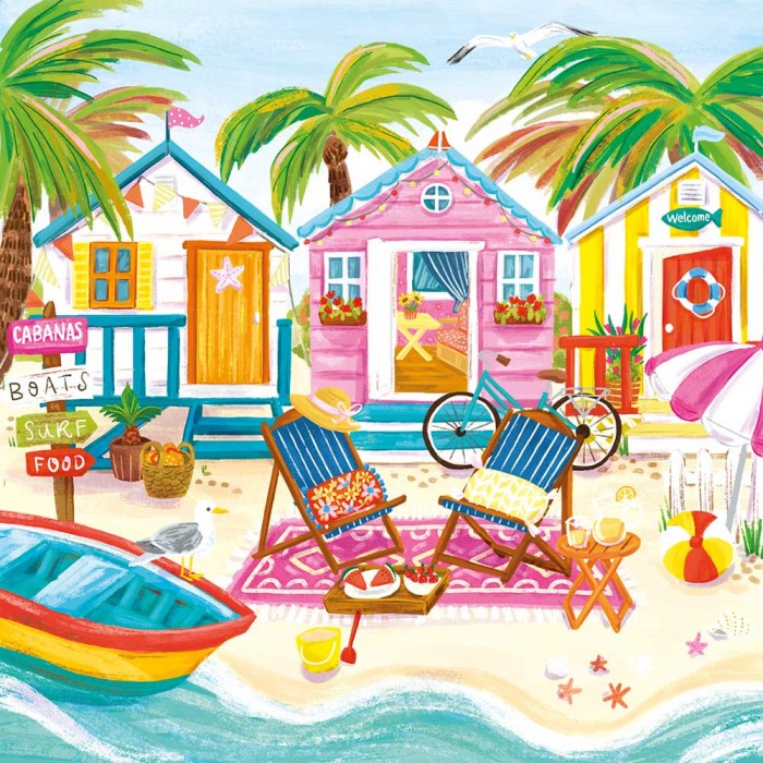 Puzzle  Magnolia-3474 Beach Huts