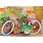 Puzzle  Magnolia-3502 Bicycle with Flowers